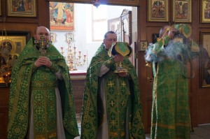 8 июня 2025 года, в день Святой Троицы, Игумен Нестор (Болков ) совершил Божественную Литургию в Богоявленском епархиальном мужском монастыре города Челябинска., 