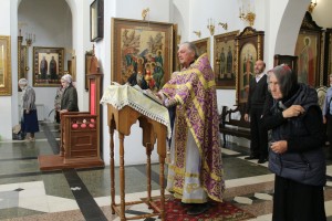 Всенощное бдение и Божественная Литургия 13-14.08.2020, 