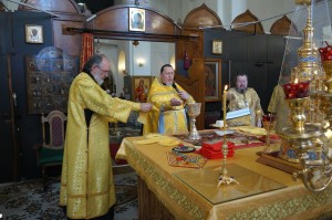 7 июля 2025 года,в день памяти Рождества честного славного Пророка, Предтечи и Крестителя Господня Иоанна , Игумен Нестор (Болков) совершил Божественную Литургию в Богоявленском епархиальном мужском монастыре городаЧелябинска., 