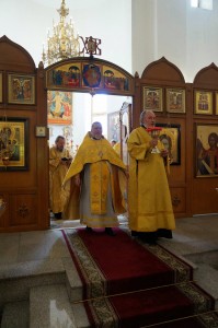 7 июля 2025 года,в день памяти Рождества честного славного Пророка, Предтечи и Крестителя Господня Иоанна , Игумен Нестор (Болков) совершил Божественную Литургию в Богоявленском епархиальном мужском монастыре городаЧелябинска., 