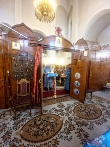 В Недели 13-ю по Пятидесятнице Игумен Нестор(Болков) совершил Божественную Литургию в Богоявленском мужском монастыре., 