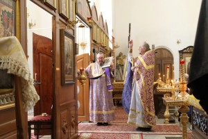 Всенощное бдение и Божественная Литургия 13-14.08.2020, 