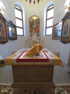 В Богоявленском мужском монастыре города Челябинска совершили Божественную Литургию., 