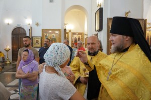 14 июня 2025 года, в канун 1-й Недели по Пятидесятнице и празднования Собора всех святых, Игумен Нестор (Болков) совершил всенощное бдение с литией в Богоявленском епархиальном мужском монастыре города Челябинска., 