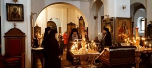 1 марта 2023 года, в третий день Великого поста, игумен Нестор(Болков) с братией святой обители совершил великое повечерие с чтением Великого покаянного канона преподобного Андрея Критского в Богоявленском мужском монастыре г. Челябинска., 