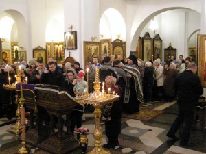 СРЕДА 5-Й СЕДМИЦЫ ВЕЛИКОГО ПОСТА «МАРИИНО СТОЯНИЕ"  21.03.18г., 