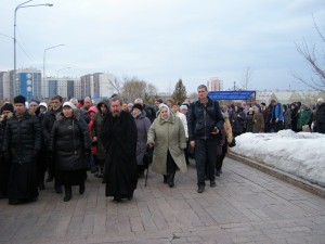 Утреннее субботнее Богослужение в храме монастыря 7.04.2018, 