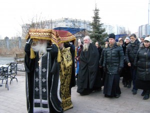 Утреннее субботнее Богослужение в храме монастыря 7.04.2018, 