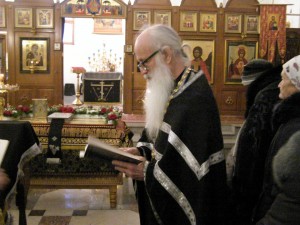 Утреннее субботнее Богослужение в храме монастыря 7.04.2018, 