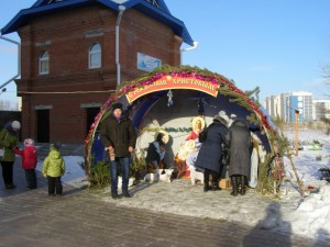 Вертеп в монастыре 07.01.2018, 