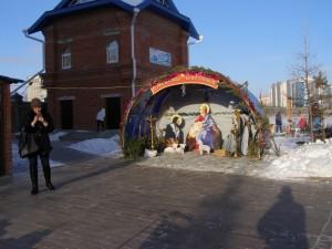Вертеп в монастыре 07.01.2018, 
