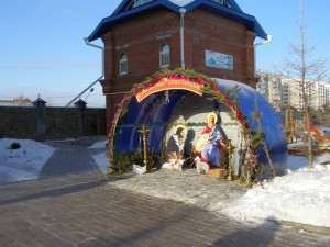 Вертеп в монастыре 07.01.2018, 