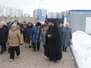 Экскурсия паломников в Богоявленский монастырь., 