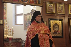 В канун Недели о самарянине, Игумен Нестор (Болков ) совершил всенощное бдение в Богоявленском мужском монастыре., 