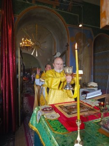 22 июня 2025 года,в Неделю 2-ю по Пятидесятнице, Всех святых, в земле Русской просиявших, Игумен Нестор (Болков ) совершил Божественную Литургию в Храме Святого Пророка Илии с. Клеопино Каслинского района., 