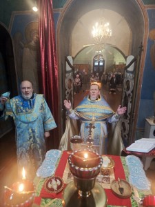 6 декабря 2025 года, в день празднования святого благоверного великого князя Александра Невского, в схиме Алексия,  Игумен Нестор (Болков )  совершил Божественную Литургию в  Храме Святого Пророка Илии с. Клеопино Каслинского района., 