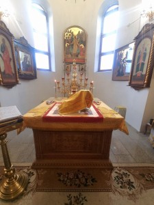 В Богоявленском  мужском монастыре Челябинска совершили Божественную Литургию., 