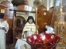 Игумен Нестор (Болков ) в Великую Субботу совершил Литургию в Богоявленском мужском монастыре., 