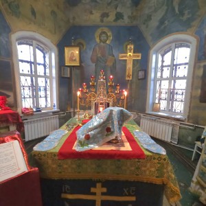 6 декабря 2025 года, в день празднования святого благоверного великого князя Александра Невского, в схиме Алексия,  Игумен Нестор (Болков )  совершил Божественную Литургию в  Храме Святого Пророка Илии с. Клеопино Каслинского района., 