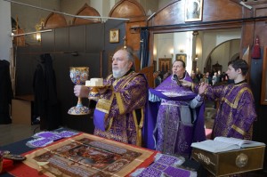 23  марта 2025 года Игумен Нестор (Болков ) возглавил Воскресную Божественную Литургию в Богоявленском епархиальном мужском монастыре г. Челябинска ., 