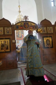 В праздник Рождества Пресвятой Богородицы Игумен Нестор (Болков) совершил Божественную Литургию святителя Иоанна Златоуста., 