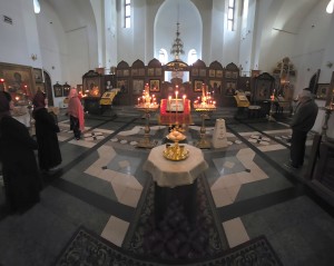 10 сентября 2025 года, в канун великого праздника Усекновения главы Пророка, Предтечи и Крестителя Господня Иоанна, Игумен Нестор(Болков ) совершил всенощное бдение с литией в Богоявленском епархиальном мужском монастыре города Челябинска., 