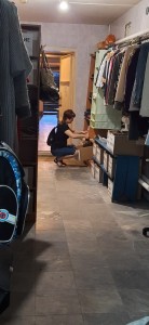 Открытие вещевого склада "Дар", 