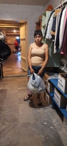 Открытие вещевого склада "Дар", 