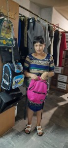 Открытие вещевого склада "Дар", 