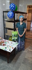 Открытие вещевого склада "Дар", 