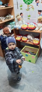 Открытие вещевого склада "Дар", 