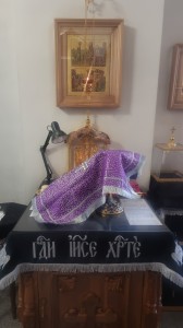 9  марта 2025 года Игумен Нестор (Болков ) возглавил Воскресную Божественную Литургию в Богоявленском епархиальном мужском монастыре., 