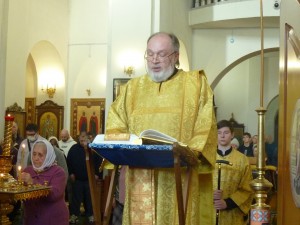 2  марта 2025 года Игумен Нестор (Болков ) возглавил Воскресную Божественную Литургию в Богоявленском епархиальном мужском монастыре., 