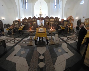 14 июня 2025 года, в канун 1-й Недели по Пятидесятнице и празднования Собора всех святых, Игумен Нестор (Болков) совершил всенощное бдение с литией в Богоявленском епархиальном мужском монастыре города Челябинска., 