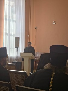 Настоятель Богоявленского епархиального мужского монастыря Игумен Нестор (Болков) принял участие в Выставки-форума «Радость Слова»., 