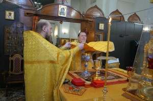 В Неделю о мытаре и фарисее в Богоявленском мужском монастыре совершили Божественную Литургию в Богоявленском мужском монастыре ., 