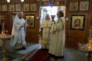 В праздник Вознесения Господня Игумен Нестор (Болков) возглавил Литургию в Богоявленском мужском монастыре  Челябинска., 
