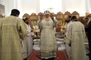 Всенощное бдение, Ранняя Литургия, Поздняя Литургия 19.08.2020, 