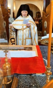 В Родительскую субботу 2-й седмицы Великого поста, игумен Нестор (Болков) с клириками обители совершил Литургию Иоанна Златоустого и Великую панихиду в Богоявленском мужском монастыре ., 