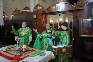 8 июня 2025 года, в день Святой Троицы, Игумен Нестор (Болков ) совершил Божественную Литургию в Богоявленском епархиальном мужском монастыре города Челябинска., 