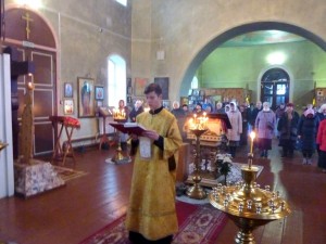 Игумен Нестор (Болков ) совершил Божественную Литургию в Храме Святого Пророка Илии с. Клеопино Каслинского района., 