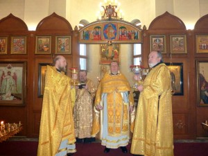 22 декабря 2024 года Игумен Нестор (Болков ) возглавил Воскресную Божественную Литургию в Богоявленском епархиальном мужском монастыре., 