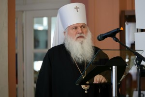 Настоятель Богоявленского епархиального мужского монастыря Игумен Нестор (Болков) принял участие в Выставки-форума «Радость Слова»., 