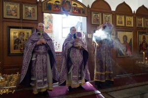 23  марта 2025 года Игумен Нестор (Болков ) возглавил Воскресную Божественную Литургию в Богоявленском епархиальном мужском монастыре г. Челябинска ., 