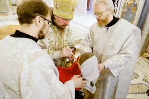 В день памяти святых отцов I Вселенского Собора Настоятель Богоявленского епархиального мужского монастыря Игумен Нестор ( Болков)принял участие в Божественной Литургии в Христорождественском соборе., 