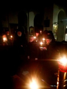 Игумен Нестор (Болков )совершил постриг в рясофор(иноческий) в Богоявленском мужском монастыре., 