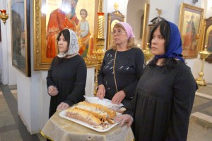 В Богоявленском епархиальном мужском монастыре Игумен Нестор (Болков ) возглавил Всенощное бдение с литией., 