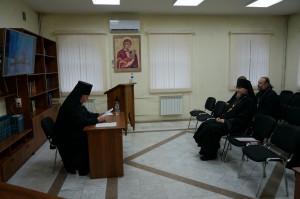 29 июня 2026 года в Богоявленском  мужском монастыре  прошло  собрание с духовенством Монастырского благочиния., 