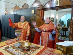 11 сентября 2026 года, в великий праздник Усекновения главы Пророка, Предтечи и Крестителя Господня Иоанна, настоятель Богоявленского мужского монастыря Челябинска Игумен Нестор (Болков)  с духовенством возглавил Божественную Литургию ., 