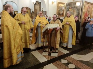 19 декабря 2024 года Игумен Нестор (Болков ) возглавил Праздничную Божественную Литургию в Богоявленском епархиальном мужском монастыре., 